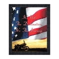 thumbnail image 1 of Harley Davidson Gifts for Men and Women, Patriotic Harley Accessories, Harley Davidson Wedding Gifts, Sunset American Flag for Harley Riders, "It's Not the Destination" Unique Motorcycle Decor, 2122, 1 of 4