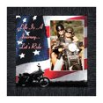 thumbnail image 1 of Harley Davidson Gifts for Men and Women, Patriotic Harley Accessories, Harley Davidson Wedding Gifts, American Flag for Harley Riders, "It's Not the Destination" Unique Motorcycle Wall Decor, 9751, 1 of 4