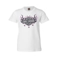 thumbnail image 1 of Harley-Davidson Girl's Flames B&S Short Sleeve Cotton Toddler Tee - White (5/6T), Harley Davidson, 1 of 2