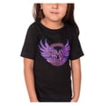 thumbnail image 1 of Harley-Davidson Girl's Wings Short Sleeve Toddler T-Shirt, Black (3T), Harley Davidson, 1 of 2