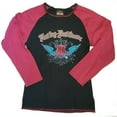 thumbnail image 1 of Harley-Davidson Girls Raglan Long Sleeve Logo T-Shirt, Big Girls 10-12, 1 of 1
