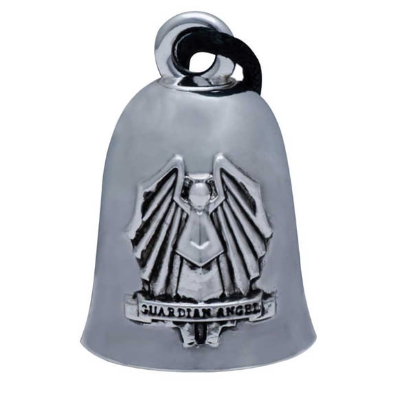 Harley-Davidson Guardian Angel Ride Bell, Durable Zinc, Silver HRB071, Harley Davidson