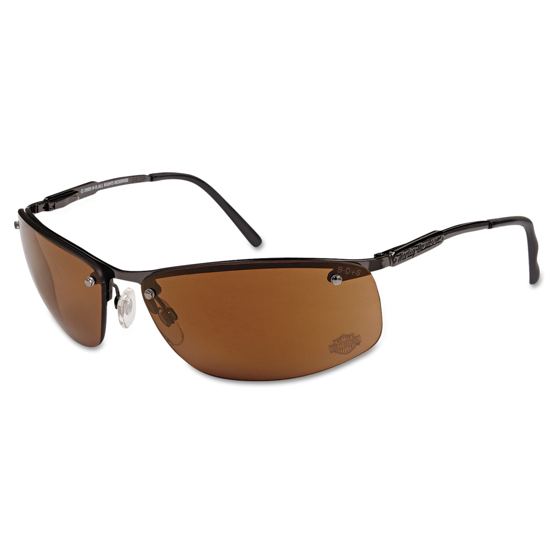 Harley-Davidson HD 700 Series Safety Glasses, Gunmetal Frame