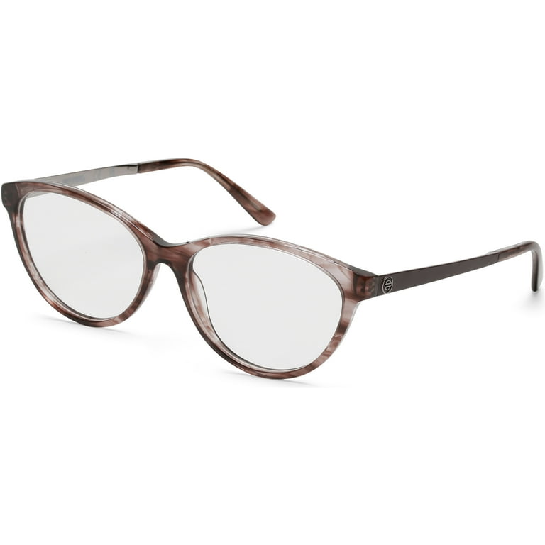 Harley Davidson EYEGLASSES HD0570-081-53 New with case Harley Davidson HD0570 081 Clear Brown CatEye Plastic  main image 4