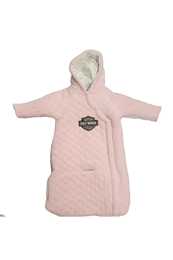 Infant Girl's Pink Pram Snow Suit Jacket, 6-9 Months