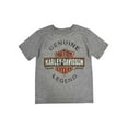 thumbnail image 1 of Harley-Davidson Little Boys' Genuine Legend Short Sleeve T-Shirt - Gray (4), Harley Davidson, 1 of 1