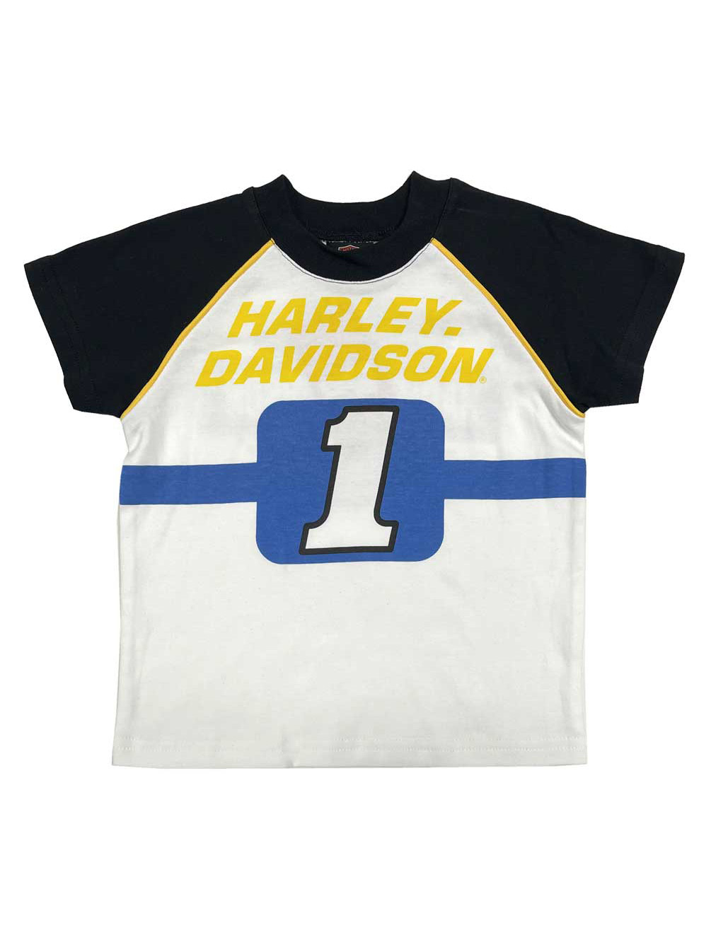 Harley-Davidson Berretto Bambino Little Boys' Skull Twill, Visiera Piatta, Chiusura A Scatto, Nero