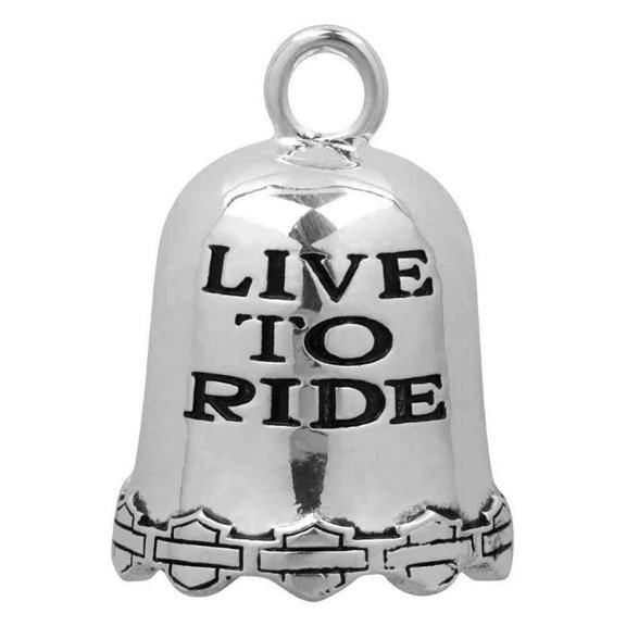 Harley-Davidson Live To Ride, Ride To Live Ride Bell, Durable Zinc HRB028, Harley Davidson