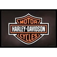 thumbnail image 1 of Harley Davidson - Logo Laminated & Framed Poster (36 x 24), 1 of 1