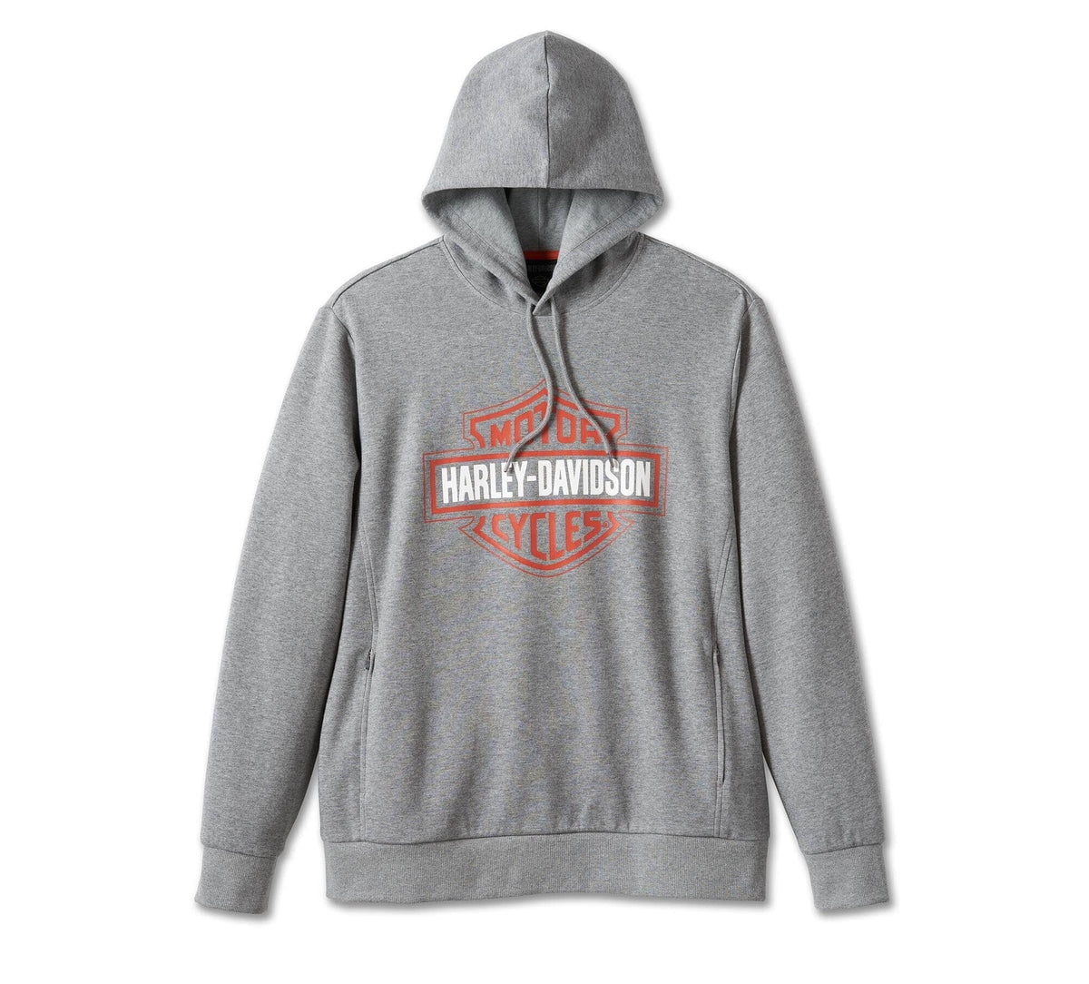 Harley-Davidson Men's Lightning Crest Full-Zippered