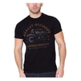 thumbnail image 1 of Harley-Davidson Men's Battle Roads Crew-Neck Short Sleeve T-Shirt - Black (XL), Harley Davidson, 1 of 2