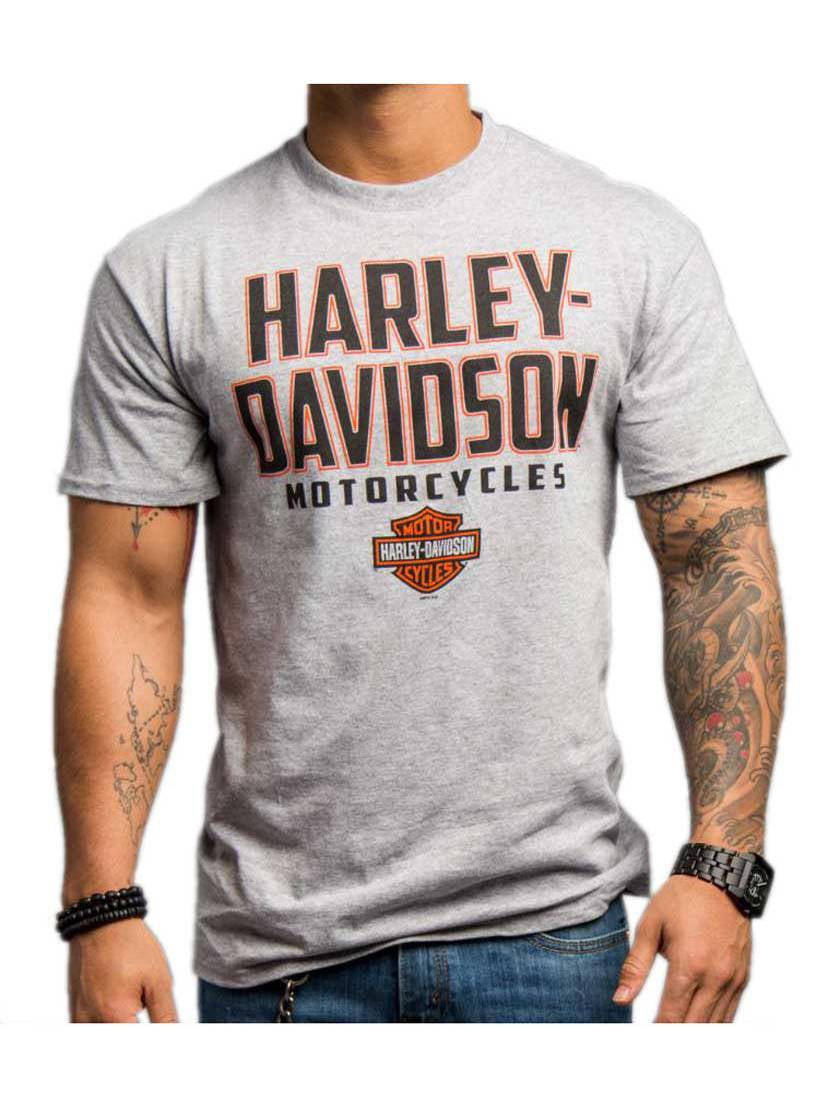 Harley-Davidson Men's Bold Biker Short Sleeve Crew Neck T-Shirt