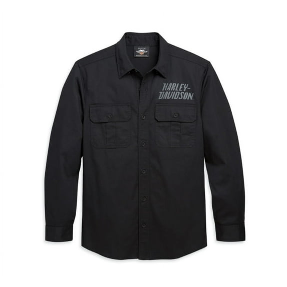 Harley-Davidson Men's Chest Pocket Logo Shirt - 98750-20VM - Medium