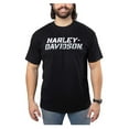 thumbnail image 1 of Harley-Davidson Men's Chrome Grit Short Sleeve Crew-Neck T-Shirt - Black (S), Harley Davidson, 1 of 2