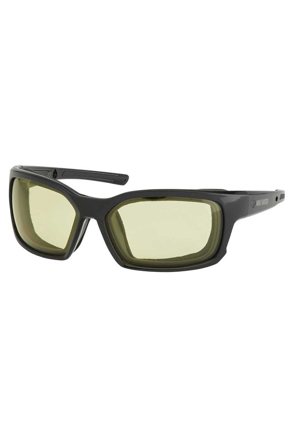 Men's Classic Eagle Riding Sunglasses, Yellow Polycarbonate Lens, Harley Davidson