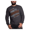 thumbnail image 1 of Harley-Davidson Men's Contender Long Sleeve Poly-Blend Crew-Neck Shirt (3XL), Harley Davidson, 1 of 2