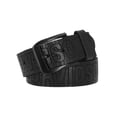 thumbnail image 1 of Harley-Davidson Men's Cracked Earth Raised H-D Logo Leather Belt - Black (44), Harley Davidson, 1 of 4