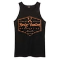 thumbnail image 1 of Harley-Davidson Men's Distressed Tantrum Sleeveless Tank Top - Solid Black (XL), Harley Davidson, 1 of 2