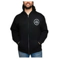 thumbnail image 1 of Harley-Davidson Men's Divided H-D Zip-Up Fleece Hooded Sweatshirt - Black (M), Harley Davidson, 1 of 2