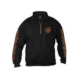 入手困難！Harley-Davidson Eagle Piston Full ジップ パーカー Harley-Davidson Men's Eagle Piston Long Sleeve Full-Zip
