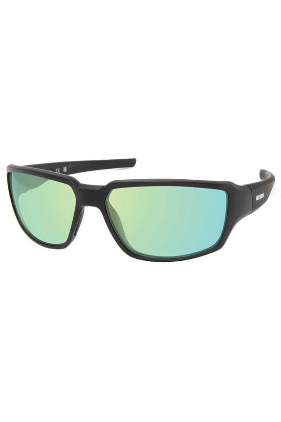 Men's Foil Sunglasses, Matte Black Frames/Bordeaux Mirror Lenses, Harley Davidson