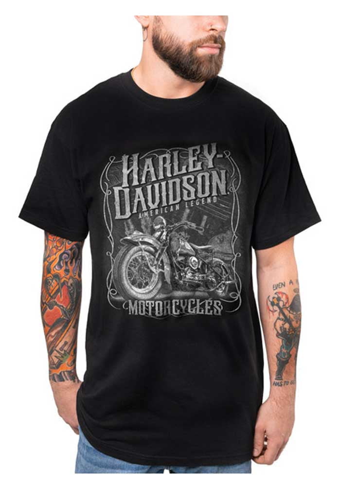 【Raucohouse】American harley-davidson printing t-shirt s-l400.jpg
