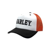 Harley-Davidson Mens Harley Foam Colorblocked Adjustable Snapback Trucker Hat