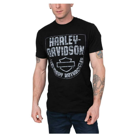 Harley-Davidson Men's Hidden Camo Short Sleeve Crew-Neck Cotton T-Shirt (3XL), Harley Davidson