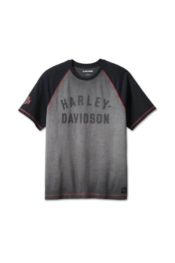 Men's Iron Bond Raglan Tee, Gray - 99001-23VM