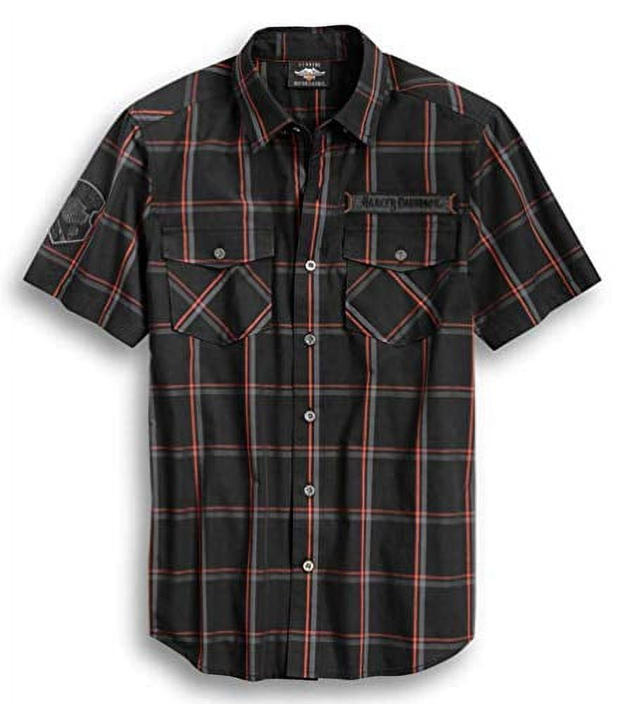 Harley-Davidson Men's Iron & Pride Plaid Shirt - 96380-20VM - 4X-Large - Walmart.com Harley-Davidson Men's Iron & Pride Plaid Shirt - 96380-20VM - 4X-Large - Walmart.com