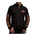 thumbnail image 1 of Harley-Davidson Men's Last Mile Bar & Shield Zip Sweatshirt 5693-HE98 (L), Harley Davidson, 1 of 2