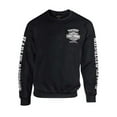 thumbnail image 1 of Harley-Davidson Men's Lightning Crest Fleece Pullover Sweatshirt, Black (5XL), Harley Davidson, 1 of 2
