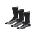 thumbnail image 1 of Harley-Davidson Men's Moisture Wicking Mesh Core Riding Socks - Black, 3 Pairs, Harley Davidson, 1 of 1