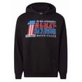 thumbnail image 1 of Harley-Davidson Men's Oath #1 RWB Pullover Fleece Hoodie, Solid Black (4XL), Harley Davidson, 1 of 2