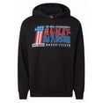 thumbnail image 1 of Harley-Davidson Men's Oath #1 RWB Pullover Fleece Hoodie, Solid Black (S), Harley Davidson, 1 of 2