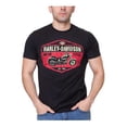 thumbnail image 1 of Harley-Davidson Men's Preserve Short Sleeve Crew-Neck Cotton Tee - Coal (XL), Harley Davidson, 1 of 2