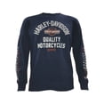 thumbnail image 1 of Harley-Davidson Men's Restless Motor Long Sleeve Crew Neck Shirt 5L36-HF22 (S), Harley Davidson, 1 of 2