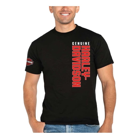 Harley-Davidson Men's Retro H-D Short Sleeve Cotton Crew-Neck Tee (S), Harley Davidson