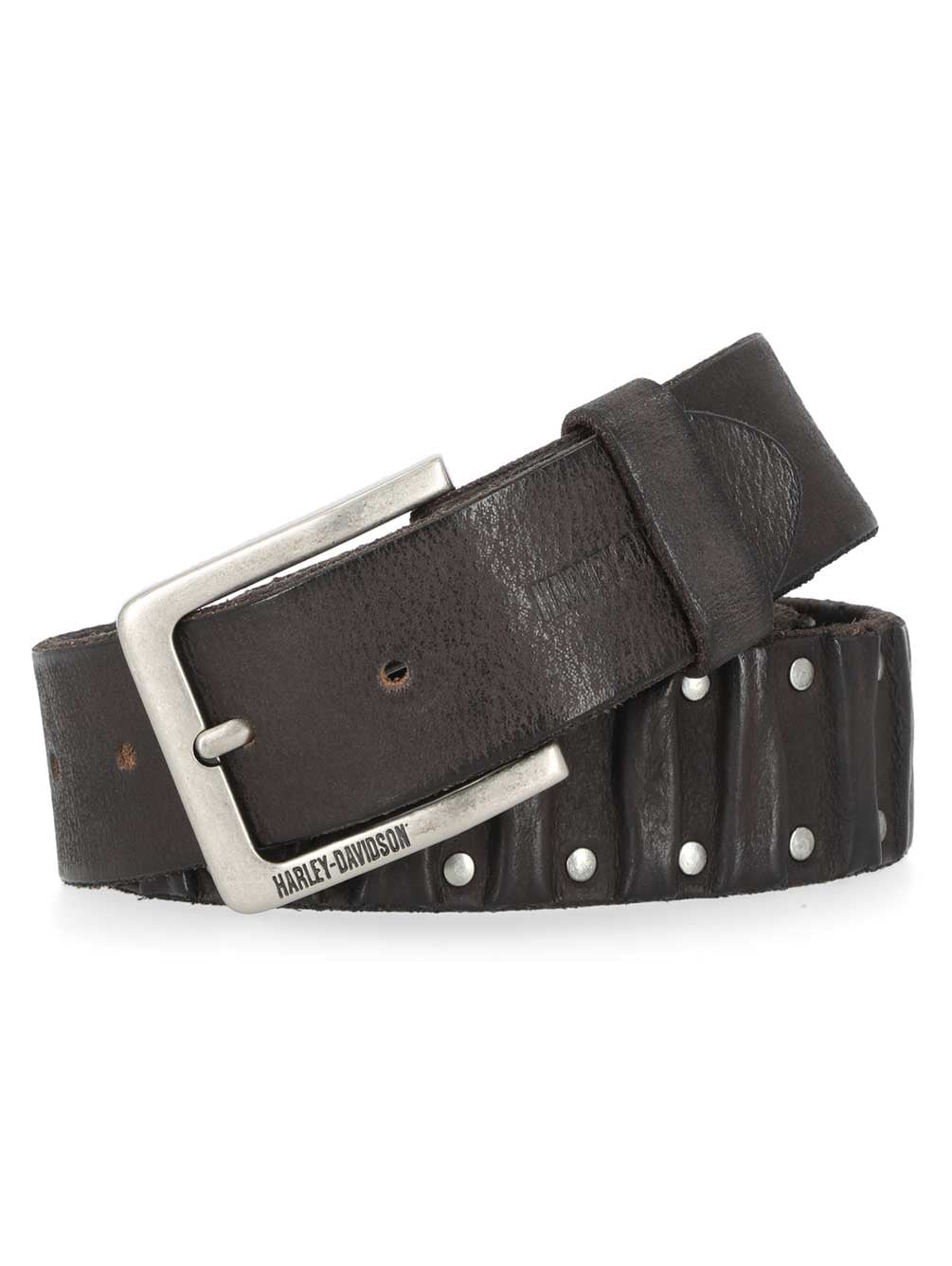 Harley-Davidson Men's Ribbed & Studded Detail Genuine Harley-Davidson Men's Ribbed & Studded Detail Genuine