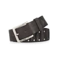 thumbnail image 1 of Harley-Davidson Men's Ribbed & Studded Detail Genuine Leather Belt - Black (38), Harley Davidson, 1 of 3