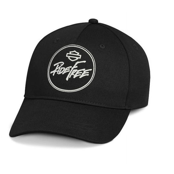 Harley-Davidson Men's Ride Free Adjustable Cap, Black, 99402-20VM