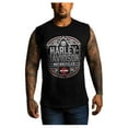 thumbnail image 1 of Harley-Davidson Men's Ride Metal Sleeveless Cotton Muscle Shirt, Black (5XL), Harley Davidson, 1 of 2