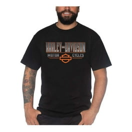 Harley Davidson Men s 3D Script Crew Neck Short Sleeve Cotton T Shirt L Harley Davidson Walmart