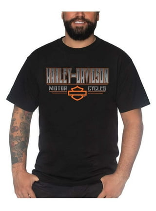 Harley-Davidson® Men's Skull Biker Short Sleeve Cotton Crew-Neck T