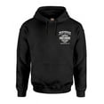 thumbnail image 1 of Harley-Davidson Men's Shady Biker Skull Poly-Blend Pullover Hoodie, Black (S), Harley Davidson, 1 of 2