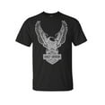 thumbnail image 1 of Harley-Davidson Men's Short sleeve Crew Neck Swept Eagle Graphic T-Shirt (Men's Large), 1 of 2