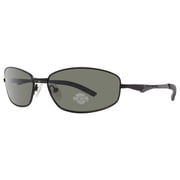 Harley Davidson HD0816X C26 59mm Rectangle Sunglasses Mens Matte Black