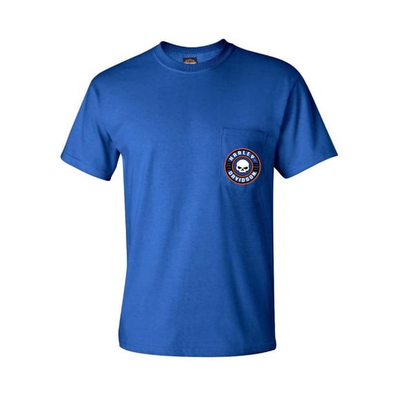 Harley-Davidson Men's Time Capsule Willie G. Chest Pocket Short Sleeve Tee (M), Harley Davidson