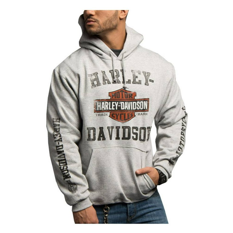 Harley davidson 2025 grey hoodie