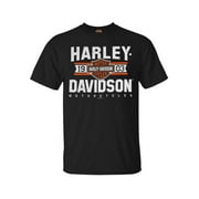 Harley-Davidson Men's Varsity B&S Short Sleeve Crew-Neck T-Shirt - Black (3XL), Harley Davidson